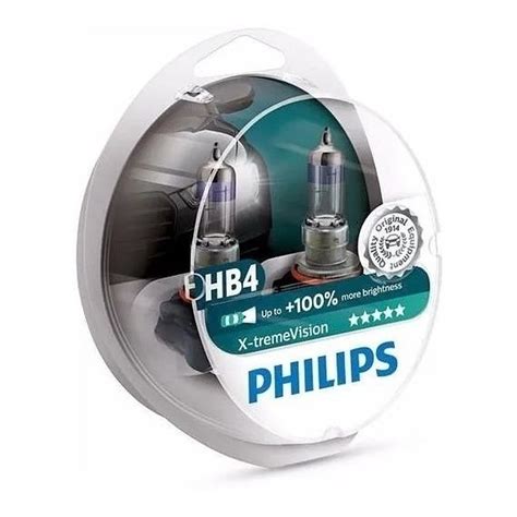 Kit Lâmpada Philips X treme Vision Hb4 9006 51w 12v Par em Promoção