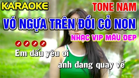 V Ng A Tr N I C Non Karaoke Tone Nam Nh C Hay M U P T Nh