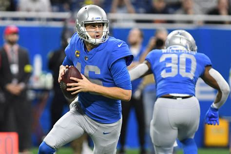 Jared Goff Guides Lions Closer to a Playoff Berth With Big Win - Sports ...