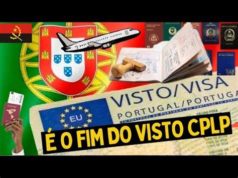 Visto CPLP Pra Portugal Dias Contado Angolanos Vendo O Sonho De