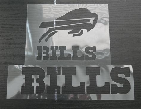 Buffalo Bills Logo Stencil