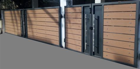 Your Gateway To Low Maintenance Gates Versa Wpc Planks Gate Designs Modern House Main Gates