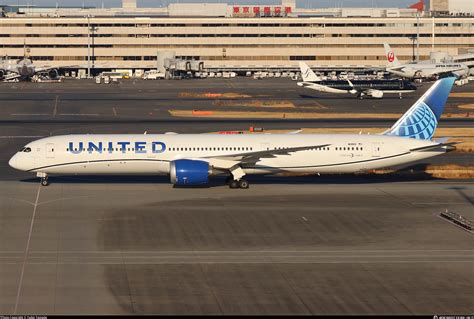 N United Airlines Boeing Dreamliner Photo By Yudai Yamada