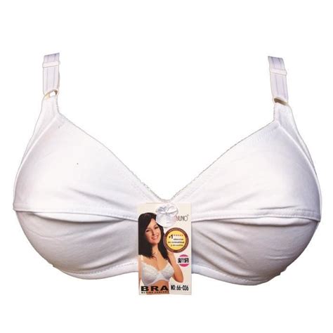 Soutien Gorge En Coton Blanc Sans Armatures F Lingerie Femme Grande Taille Blanc Cdiscount