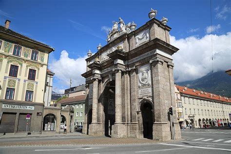 Famous Architecture of Innsbruck, Innsbruck, Austria