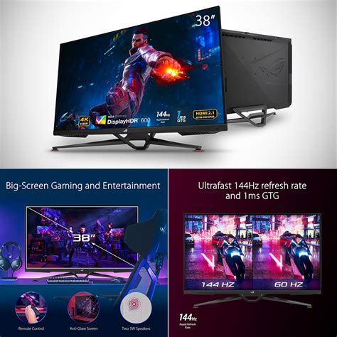 Don T Pay 999 Get A 38 ASUS ROG Swift 4K HDMI 2 1 Gaming Monitor For