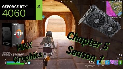 Rtx 4060 Fortnite Chapter 5 All Settings Max 1080p Fps Test Youtube