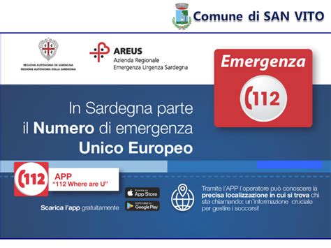 Parte Anche In Sardegna Il 112 NUE Numero Di Emergenza Unico Europeo