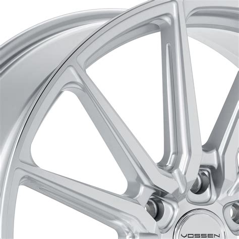 Vossen Hf Wheels Silver With Polished Face Rims