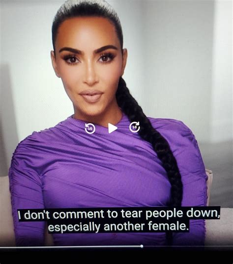 my jaw dropped seeing her say this, she constantly tears other women