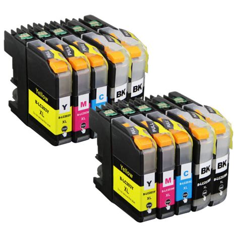 LC203 XL Replacement Ink Cartridge For Brother MFC J4420DW MFC