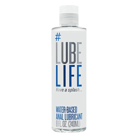 Lube Life Water Based Anal Lubricant Personal Backdoor Lube For Men