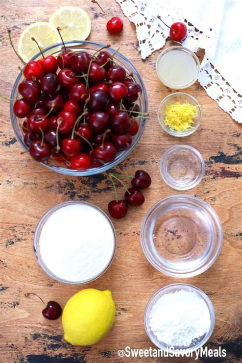 Cherry Pie Filling Recipe [video] Sweet And Savory Meals