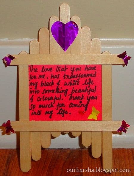 Ice Cream Stick Craft - Craftfoxes