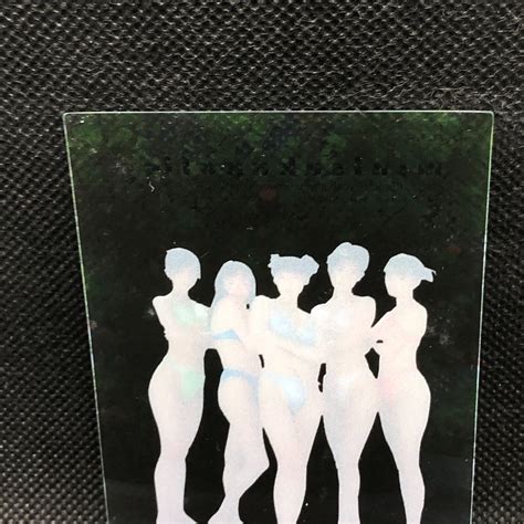 Atsuko Kuruse Minisuka Police Clear Card Bikini Girl Model SP 006 1999 Japan EBay