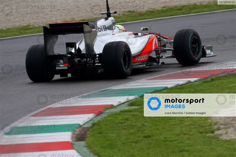 Oliver Turvey GBR McLaren MP4 27 Test Driver Formula One Testing