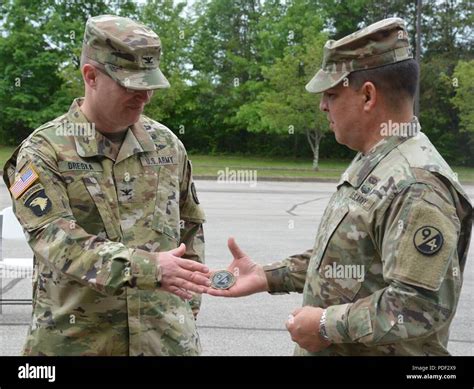 Brig Gen Hector Lopez Left 94th Td Fs Commanding General Provides Col John Dreska