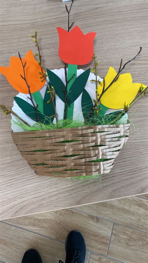 Pin von Květoslava Hožová auf jaro Basteln frühling kindergarten