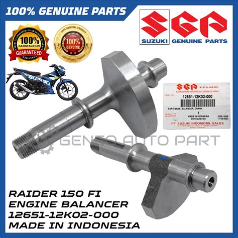 SUZUKI RAIDER 150 FI FUEL INJECTIONENGINE CRANK BALANCER ENGINE WEIGHT