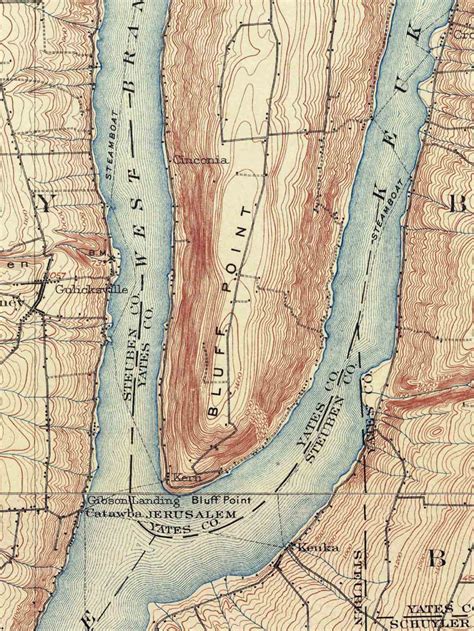 map of keuka lake ny 2