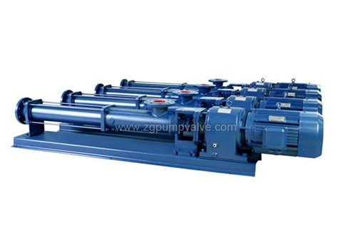 G Type Single Screw Pump Company Factory