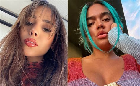 Danna Paola Le Copia El Look A Karol G Y Modela Un Top Italiano Fama