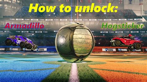 How To Unlock The Armadillo And Hogsticker In Rocket League On Xbox One