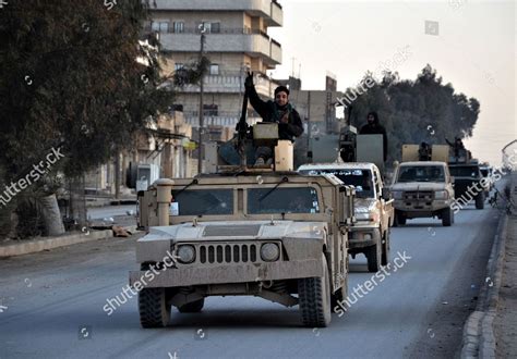 Fighters Syria Democratic Forces Sdf Pose Editorial Stock Photo - Stock Image | Shutterstock