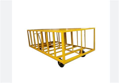 Hv Engineering Ms Height Adjustable Trolley For Construction In