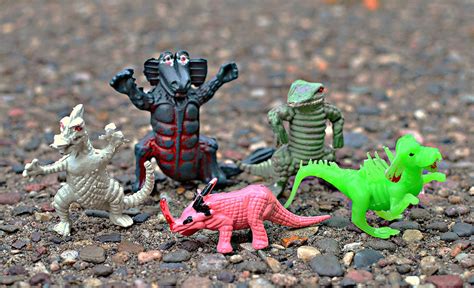 Little Weirdos Mini Figures And Other Monster Toys Plastic Dino