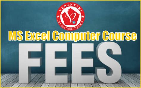 Ms Excel Course Details Top Best Jobs Fees Syllabus