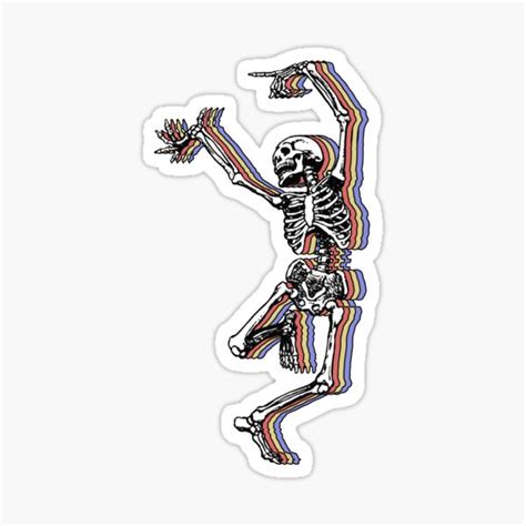 Skeleton Stickers Redbubble