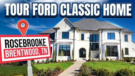 Tour Ford Classic Home For Sale In Rosebrooke Brentwood Tn Youtube