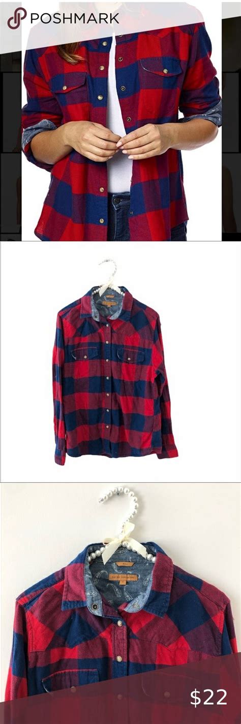 Jachs Girlfriend Bea Plaid Flannel Shirt