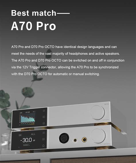 TOPPING D70 Pro OCTO HIFI Desktop DAC – Apos