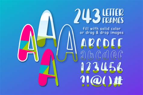 Doodle Letters Bubble Font Canva Frames Grafik Von CreateSurpriseLove