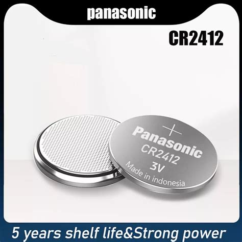 Panasonic CR2412, Photography, Photography Accessories, Batteries ...