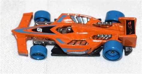 Hot Wheels 2014 Orange 5 Race Car Made In Malaysia CFG97 EBay