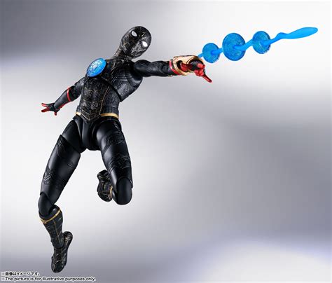 Bandai Spider Man No Way Home Shfiguarts Spider Man Black And