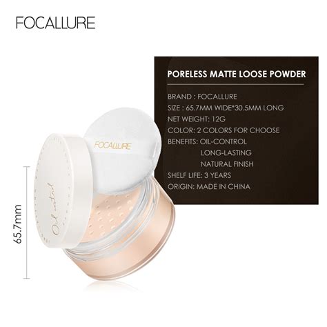 Focallure Perfect Base Oil Control Loose Powder Halobeauty Lk