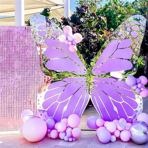 Butterfly Backdrop For Birthday Party Wedding Acrylic Wings Theme Ph