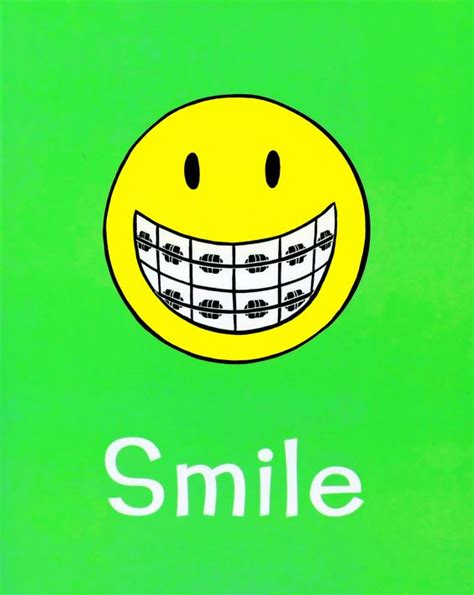 Smiley Face With Braces - ClipArt Best