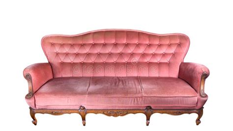 Vintage pink sofa stock photo. Image of seat, decoration - 20973070