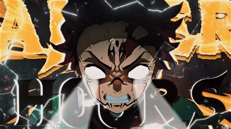 After Hours Tanjiro Vs Daki Edit Amv Youtube