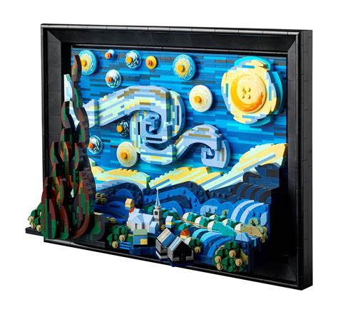 LEGO Ideas x Van Gogh's The Starry Night: Paint with Bricks