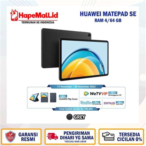 Promo Huawei Matepad Se 10 4 Inch Wifi Only 4 64 Gb Full View