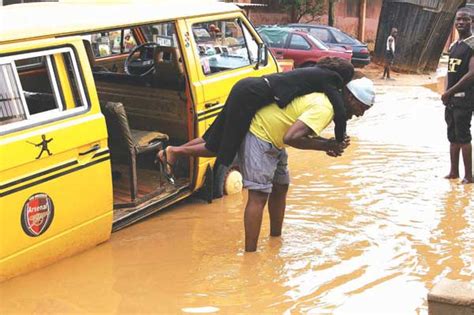 Flood Wreaks Havoc In Lagos P M News