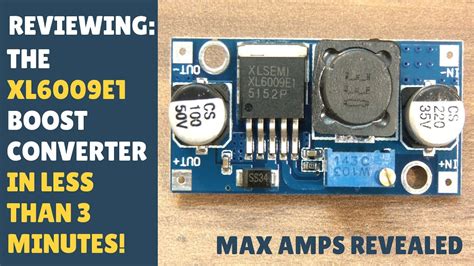 Xl6009 Dc Dc Buck Boost Converter Module Pinout Datasheet 40 Off