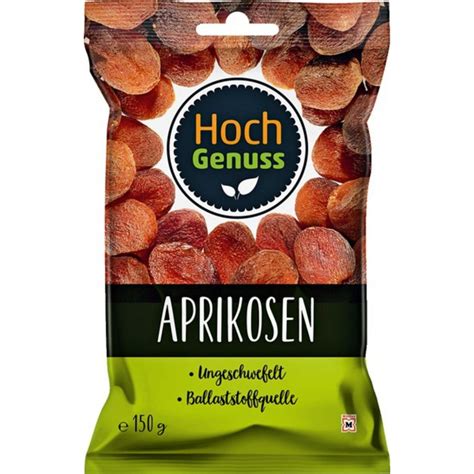 Hochgenuss Dried Apricots G Piccantino Online Shop International