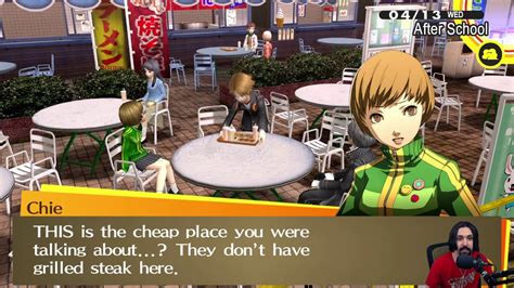 Persona 4 Golden 3 Junes Food Court Youtube